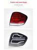 Taillight Assembly with LED DRL & Signal Lights for 2005-2008 Mercedes-Benz ML350/500 W164