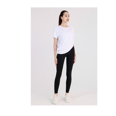 Women's Sports Short Sleeve Loose Blouse Yoga Top