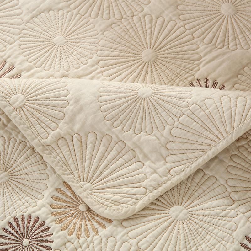 Fabric Double-Sided Quilting Embroidered Sofa Cushion  Direct Sales, Cotton Cloth Washed Sofa Towel Cover Universal In All Seasons