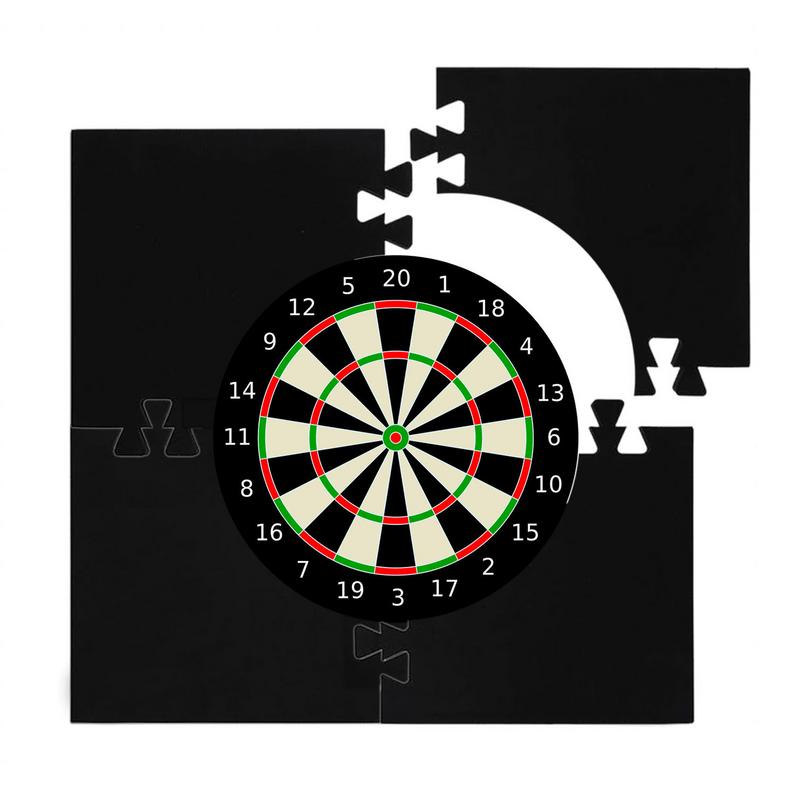 Splicing Dartboard Surround Wall Protector EVA Square Dart Board Wall Protector Durable Dartboard Backboard For 18 Inches