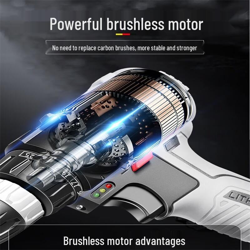 

Nanwei Brushless Cordless Impact Drill CN plug (adapter included)