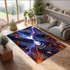 Tapis de zone en flanelle imprimé Tottenham Hotspur Antidérapant Doux Polyester Tapis de sol Tapis de décoration d'intérieur pour Chambre à coucher Salon Canapé