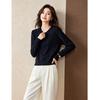 D.F.DEAR Women's Casual Half-Zip Knit Sweater