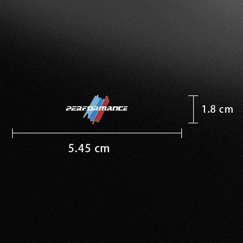 X4 X5 X6 For BMW Car Goods Brake Caliper Badge Sticker Decorate Decal For BMW 50th E36 E46 E63 E64 E65 E66 F20 F21 F22 F23 G22 G