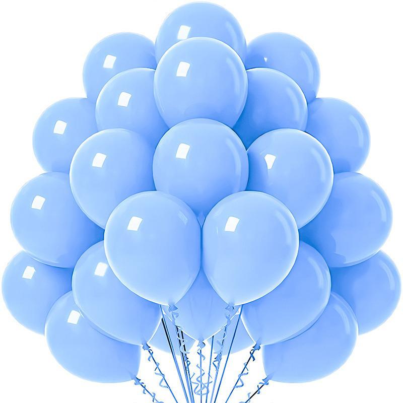20-teiliges mattes einfarbiges Luftballonset für Geburtstage, Partys und Hochzeiten