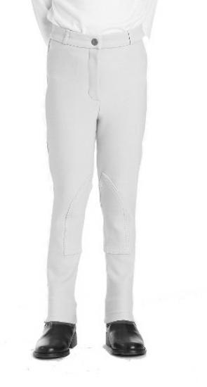Jodhpurs Enfant Jacey – Blanc – Taille W22 L18 – Neuf Avec étiquette – Fabriqué UK
