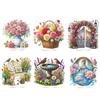 Acrylic Special Shaped Flowers Diamond Painting Tabletop Ornaments Kit Diamond Painting Desktop Decorations for Table Decoration