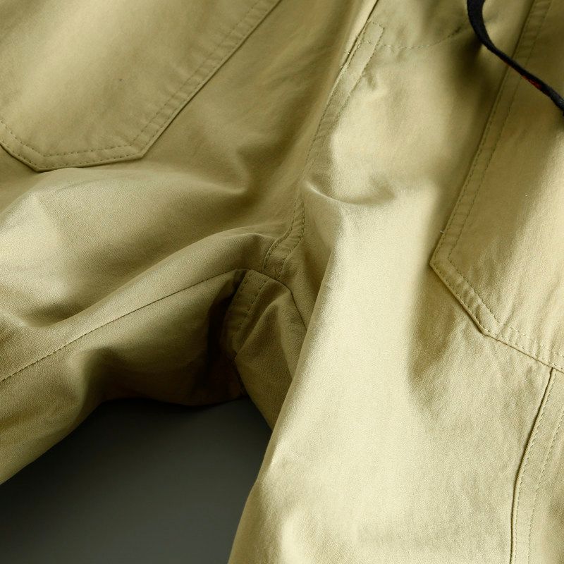 Foreign Trade Export Big Brand Overplus Order Men's Clearance Men's Casual Trousers Loose Drape Spring and Autumn Elastic Waist Men's Pants