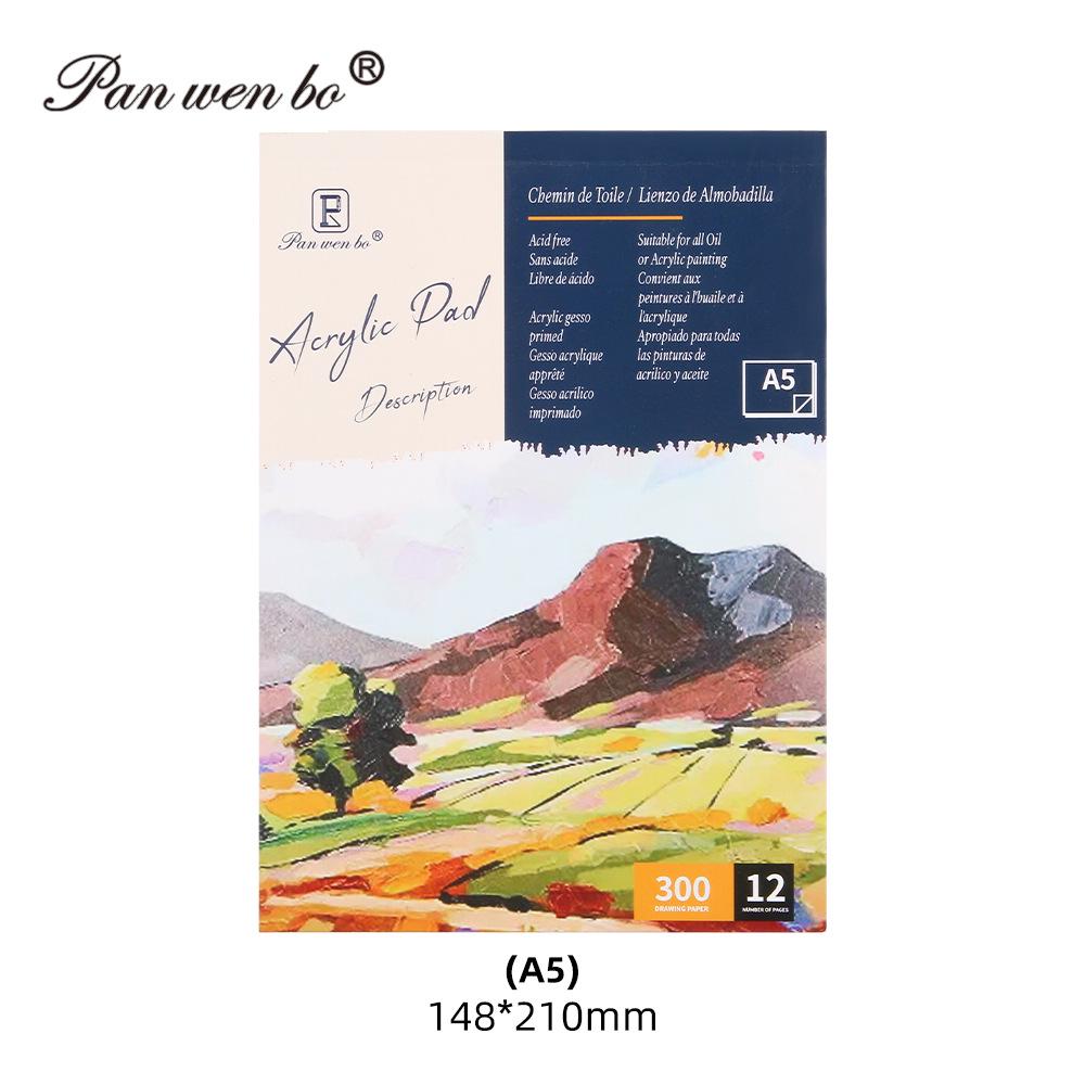Künstler Acrylöl und Aquarell Skizzenbuch: A3/A4/A5 Dickes Papier zum Malen & Zeichnen