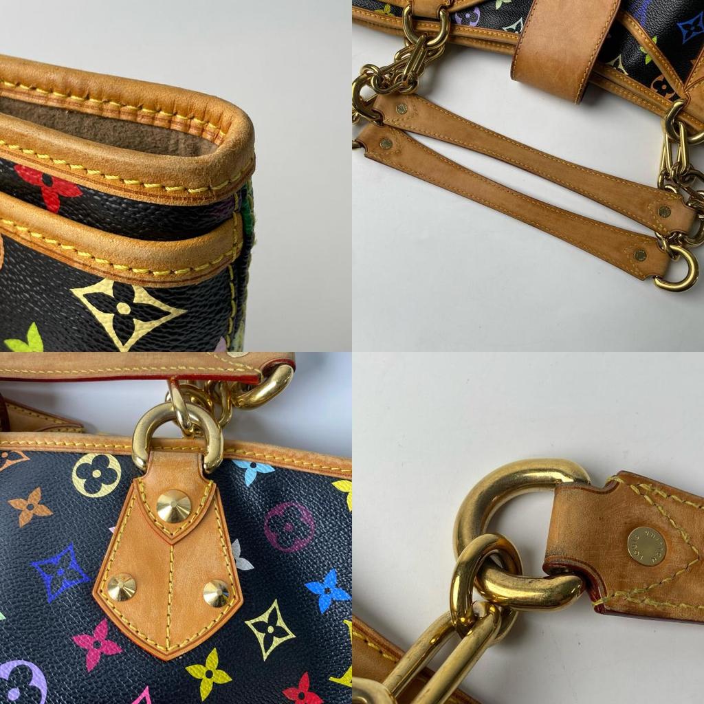 Used LOUIS VUITTONTote Bag multicolor PVC/leather Women