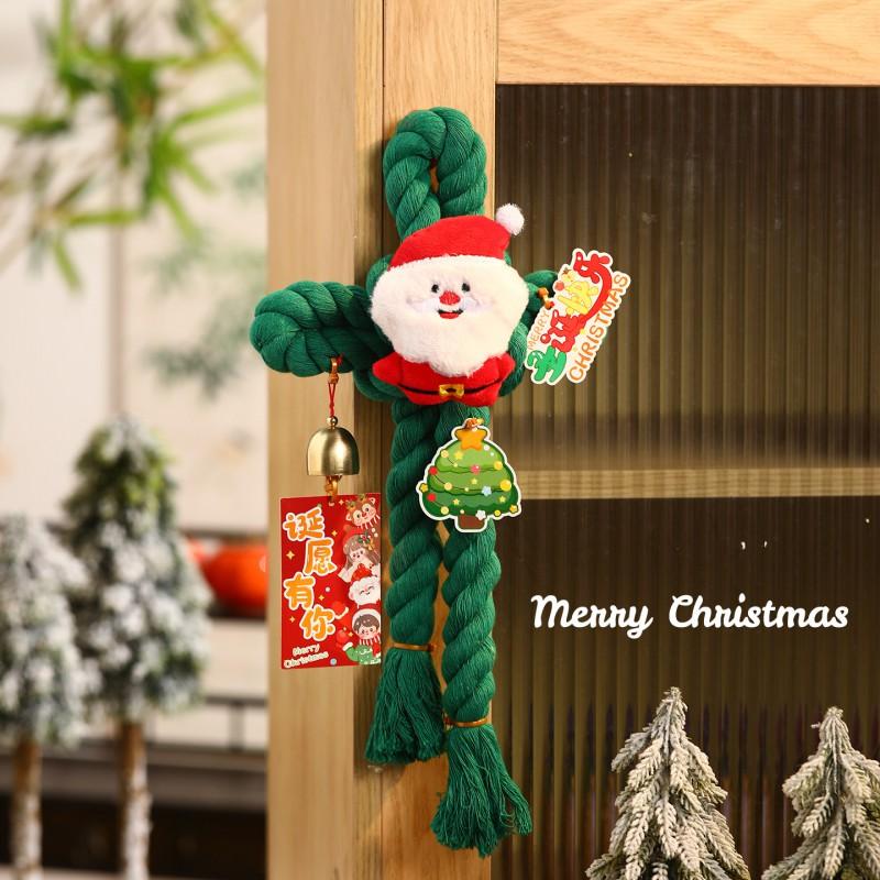 Christmas Knot Door Hanging Festive Decorations Holiday Gift Ornaments