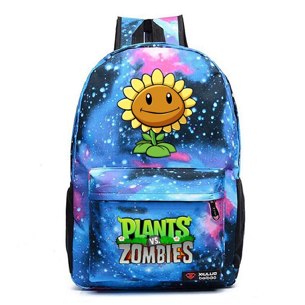Game Merchandise Plants Vs. Zombies School Bag Casual Simple Backpack
