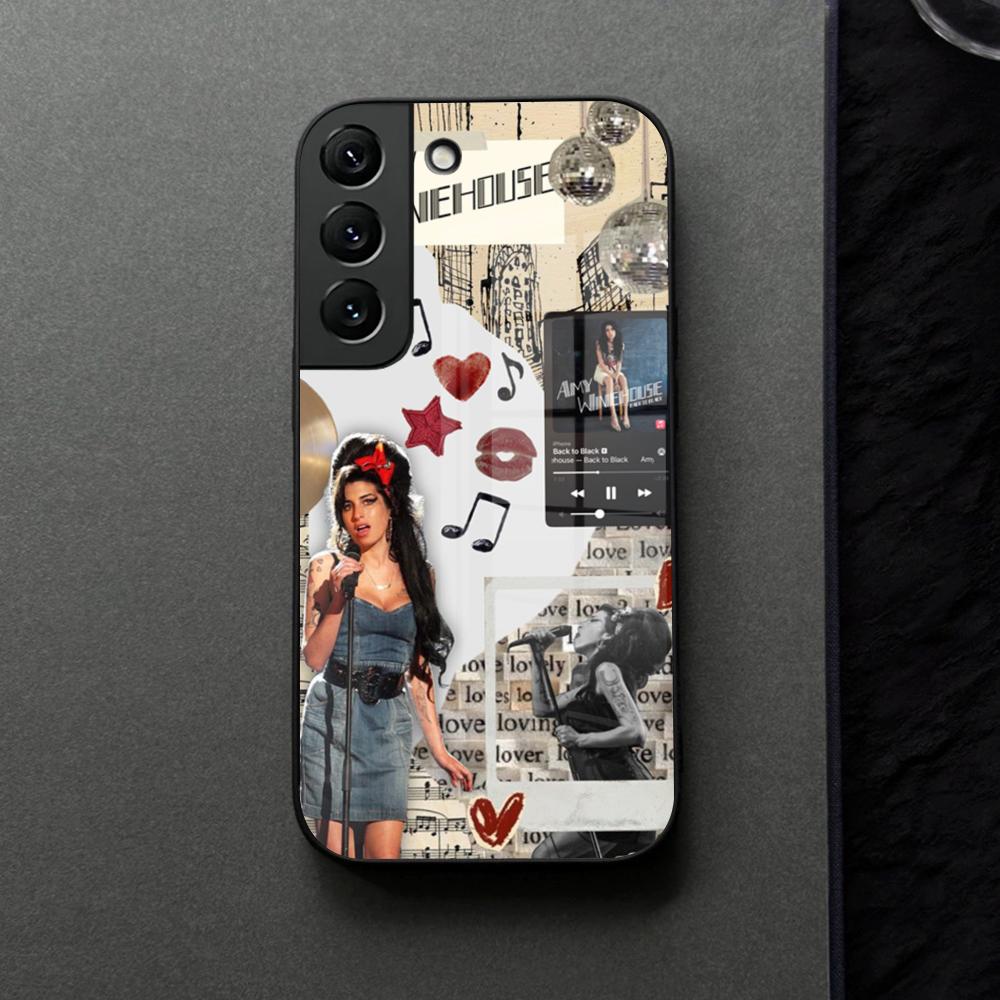

Чехол для телефона Amy Winehouse Стекло Для Samsung Galaxy S21 S26 S25 S22 S20 S24 S23 Ultra Fe Plus A16 A34 A54 A24 A53 Coque Galaxy S23 FE