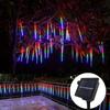 Festoon LED Meteor Shower String Light Christmas Wedding Party Solar Garland Lamp Summer Garden Decoration Solar Outdoor Lights