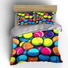 Colorful Tennis Balls Set For Practice Kid'S And Adults' Bedroom Decor, Exquisite Three-Piece Bedding Set Gift