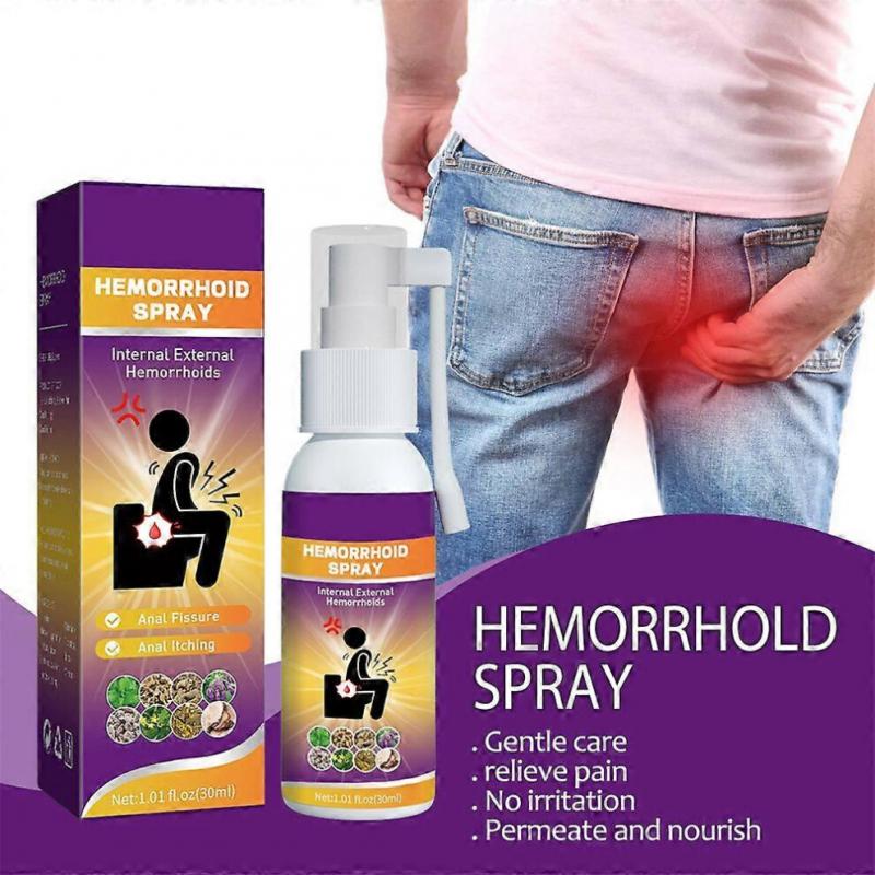 (3pcs)South Moon Body Care Spray Body Smear Hemorrhoids External Spray Massagers