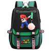 Super Printed Usb Teen Student School Bag Men'S And Women'S Casual Webbing Flip Backpack