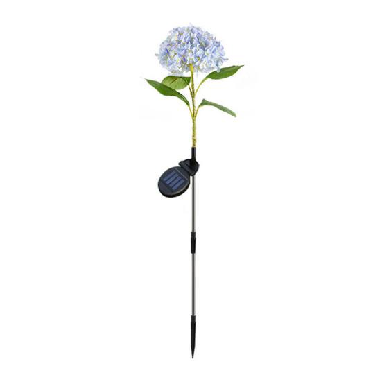 Fairy Hydrangea Lights, Solar Garden Stake Lights, Waterproof LED Flower Light, Colorful Outdoor Hydrangea Lamp for for Patio Lawn Pathway Decor