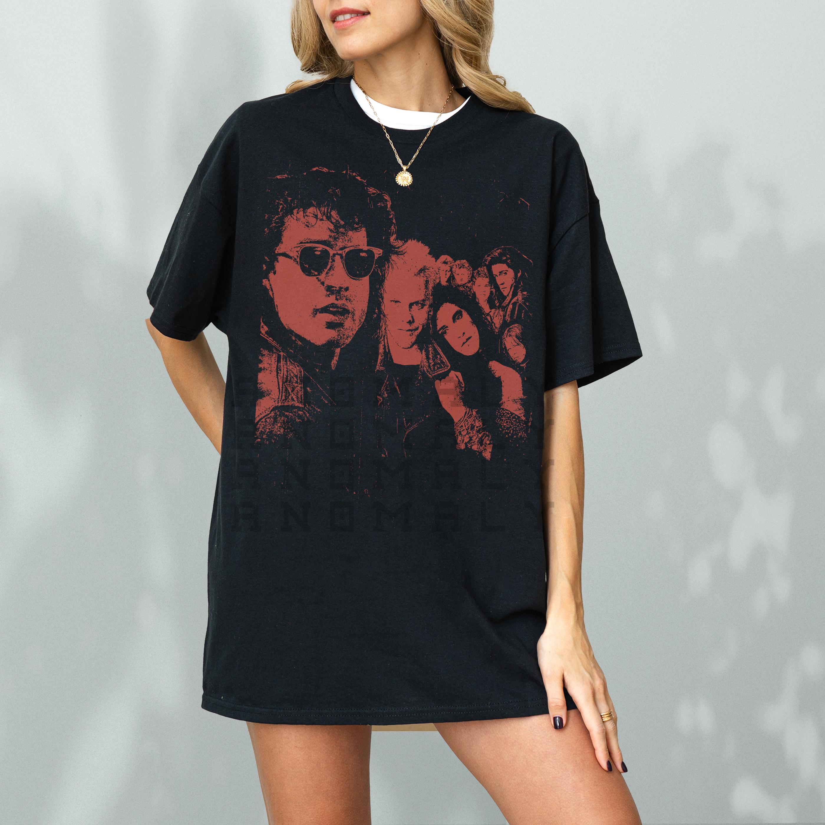 

Retro 1980s Vampire Movie Tshirt Retro Horror Lost Movie Pattern Tshirt Kiefer Sutherland Adult Science Fiction Enthusiast Gift S