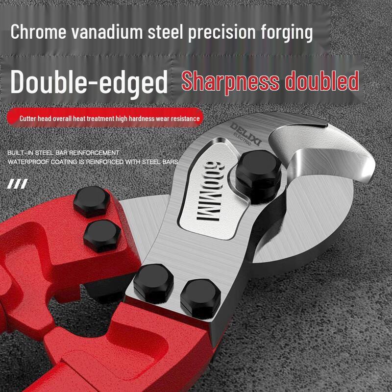 DELIXI ELECTRIC Heavy Duty Curved Blade Cable Cutter