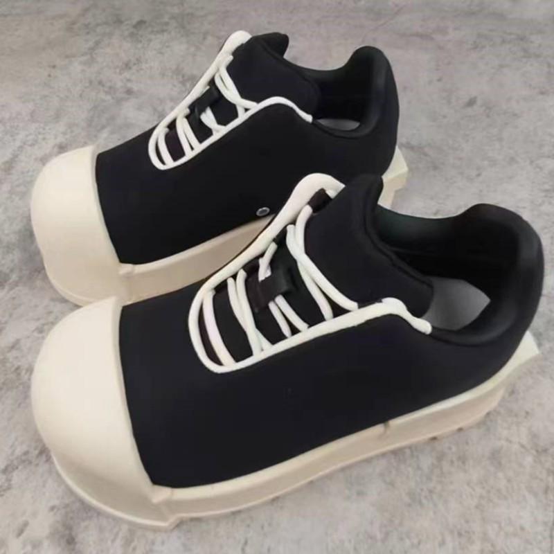 Miqi High-Top Big-Toe Sneakers: Thick-Soled, Round-Toe, Height-Boosting, Stylish Casual Unisex Shoes