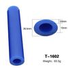 Carving Wax Ring Tube for Making Rings Mold Hard Wax Blank Large Flat Side Tube Blue Color