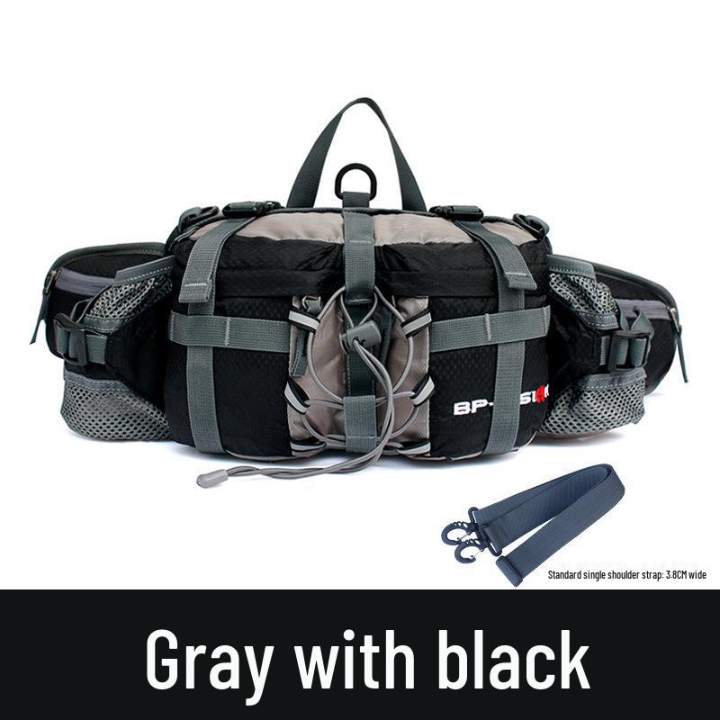 2025 Multifunctional Outdoor Waist Bag for Hiking, Climbing, and Cycling – Unisex Water Bottle Backpack