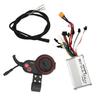 JH-01 Meter Dashboard LCD Display 6PIN+36V 19A Bürstenloser Controller Ohne Hall Für Elektroroller E-Bike Zubehör