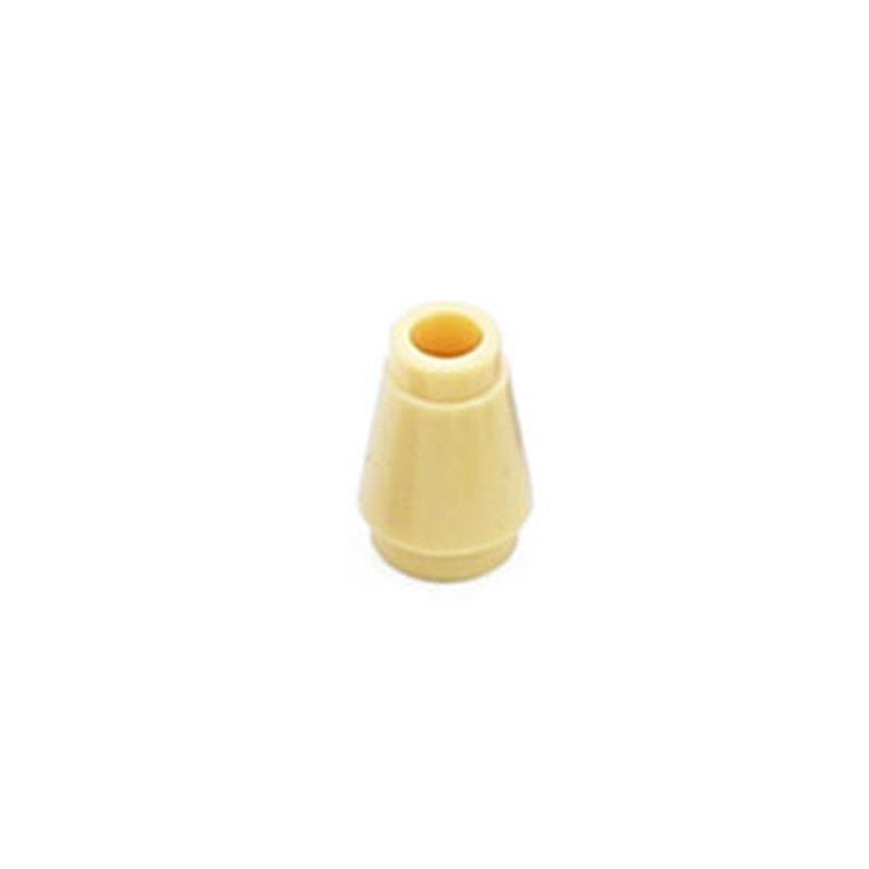 Non-Toxic Moc Circular Cone 1X1 With Top Groove 4589B Diy Enlighten Building Blocks Bricks Classic Compatible With Assembles Particles
