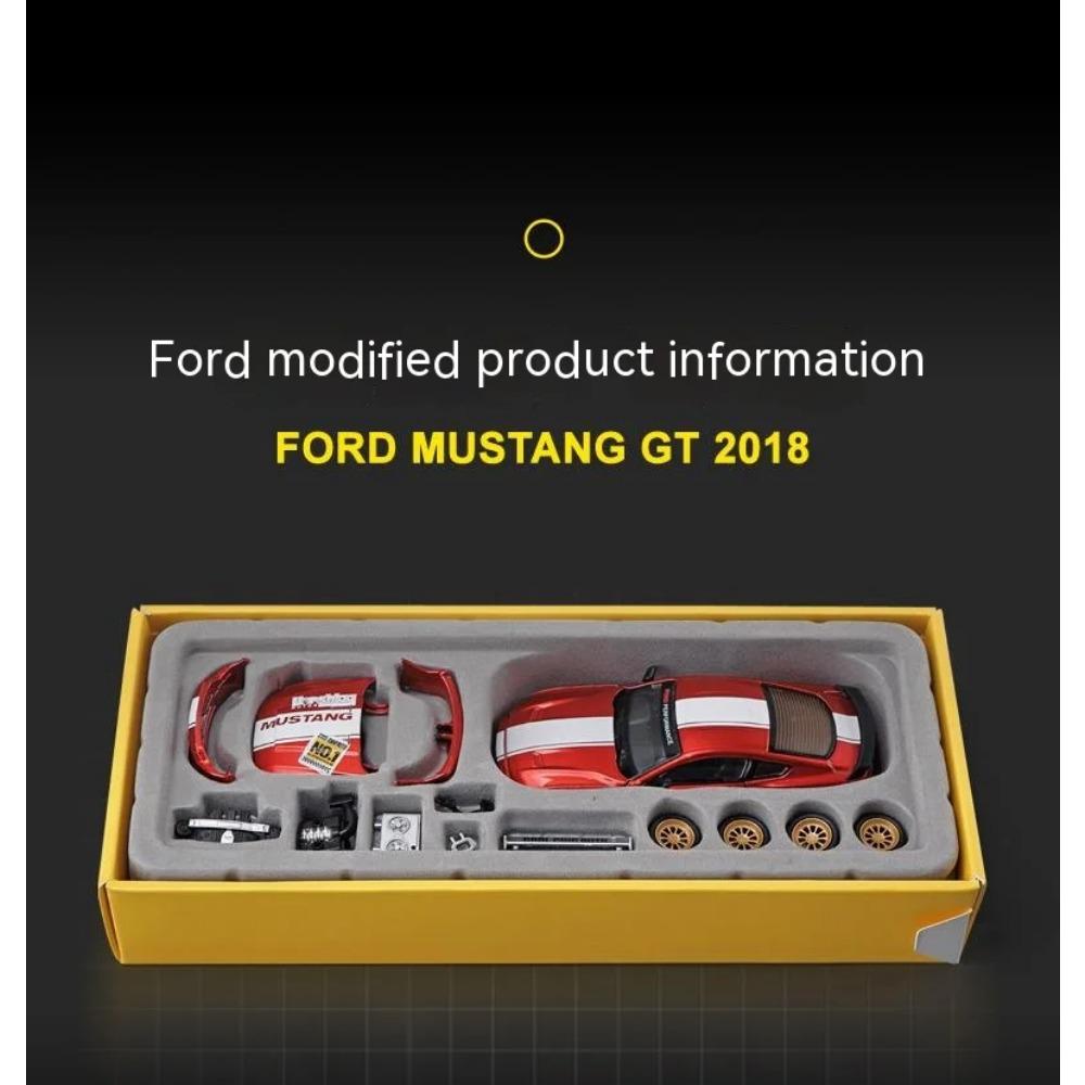 Udělejte si vlastní přizpůsobitelný model automobilu Ford Mustang v měřítku 1/42 – jedinečný sběratelský závodní vůz pro fandy a nadšence