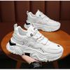 Spring Men's Shoes Breathable White Shoes Men's Trend Versatile Inner Heightening Sports Shoes Casual Dad Shoes