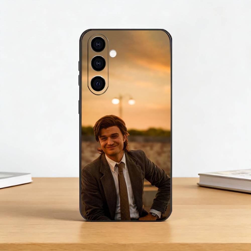 

Steve H-Harrington Phone Case For Samsung Galaxy A73,A72,A71,A70,A53,A52,A51,Others Soft Black Cover Samsung a40