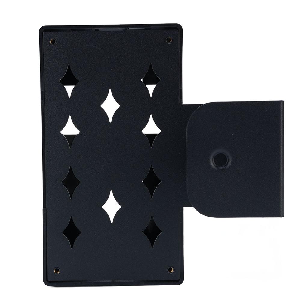 Anti Theft Video Doorbell Mount Easy To Install Punchless ABS Stainless Steel Video Doorbell Mounting Bracket for Apartment Dormitory Rental House