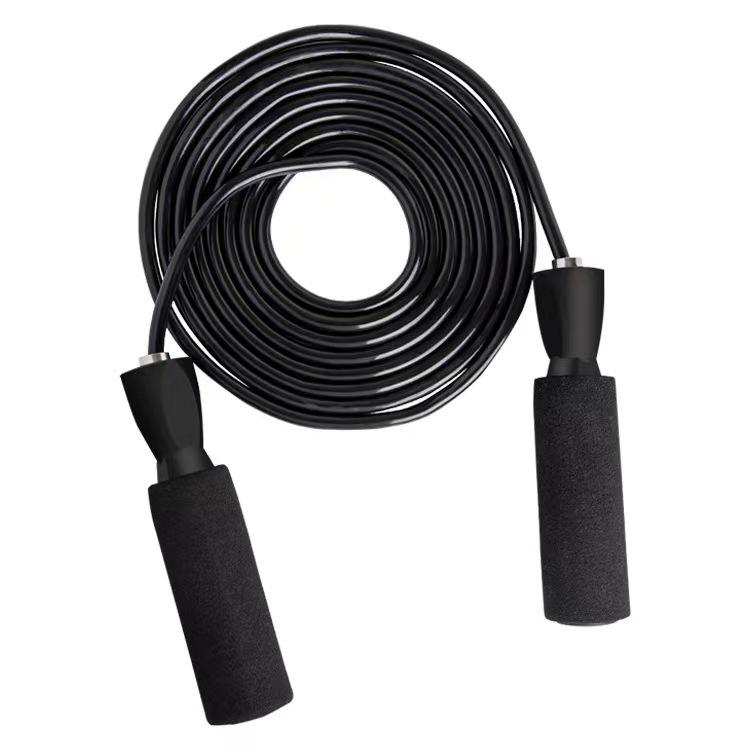 Dual-Use Cordless Weighted Jump Rope with Large Ball for Indoor Fitness