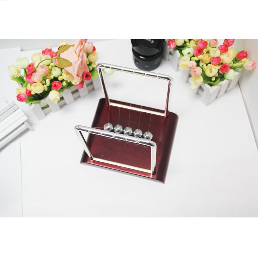 Desk Office Home Decor For Newton's Cradle Classic Balance Ball Pendulum Balls