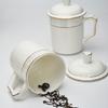 Qianxing Gold-Painted Ceramic Conference Mug