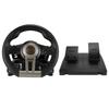 PC Racing Wheel and Pedal 180 Degree Rotation Universal USB Gaming Steering Wheel for PS3