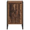 Nightstand Set of 2 Reclaimed Wood Look 39.5 X 30 X 50 Cm Engineered Wood