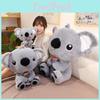 Adorable Australian Tree Stump Koala Plush Toy Soft Cuddly Animal Companion For Kids
