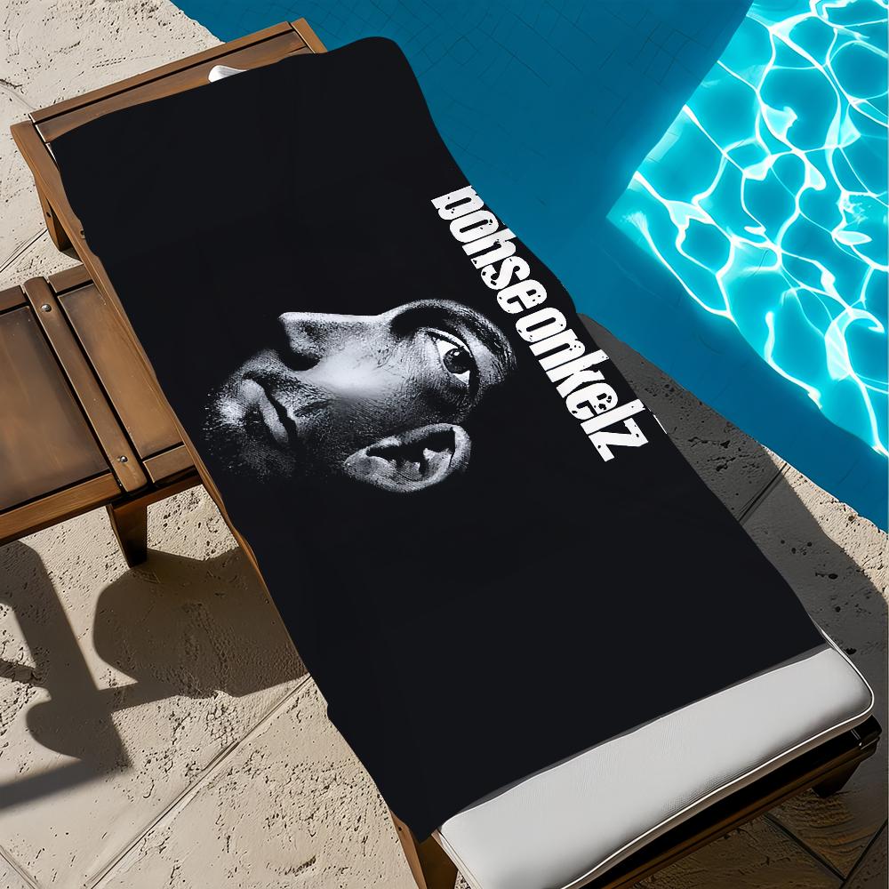 Rock Band B-Bohse O-Onkelz Asciugamano Spiaggia Asciugatura Rapida Morbido Asciugamani Piscina Regalo per Viaggio Palestra Doccia Campeggio sport