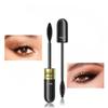 Make-up-Mascara wasserfest, nicht verschmierend, lang, dick, gekräuselt und länglich