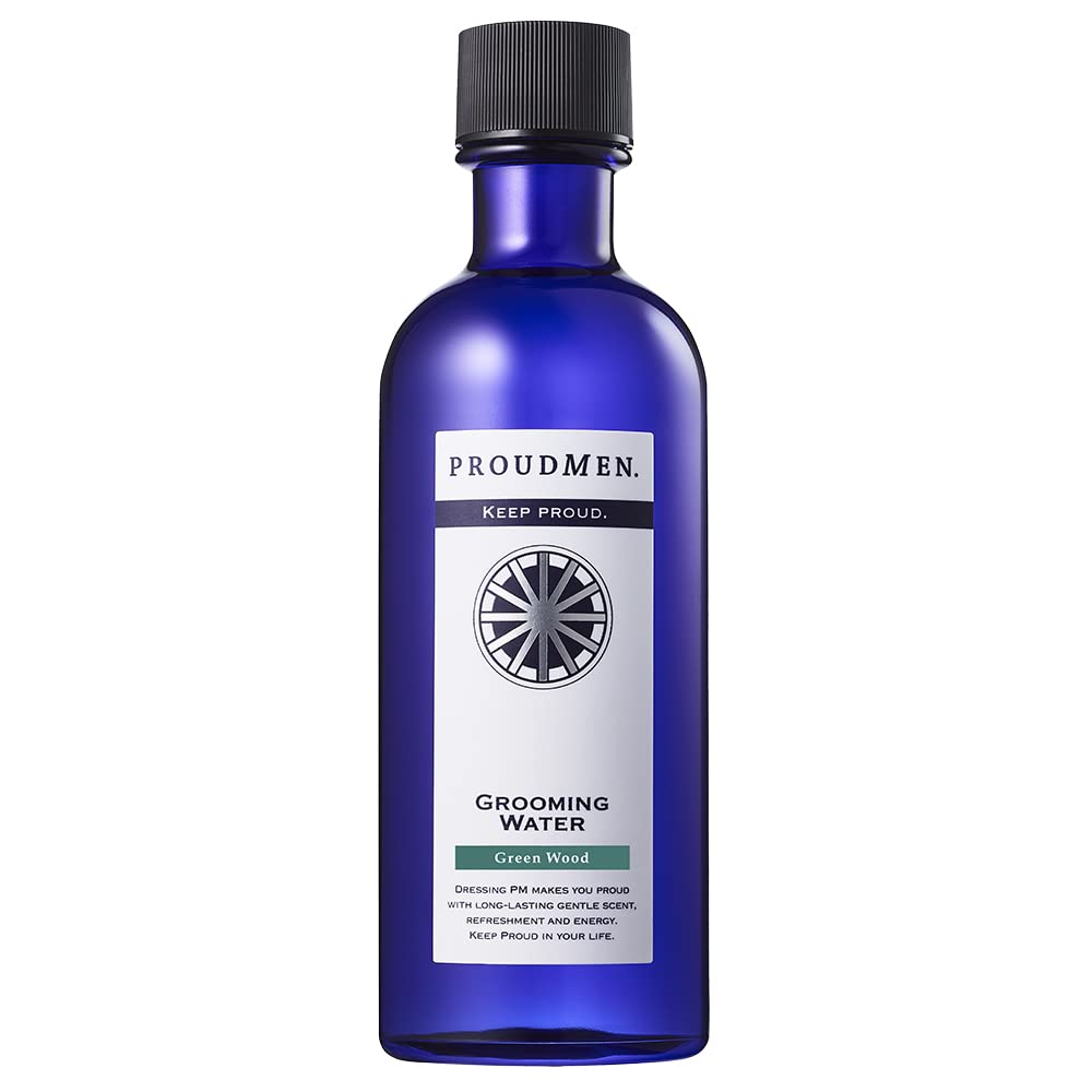 Proud Men Grooming Water GW Body 200ml Wood Lotion, (Green Scent)