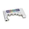 Digital Battery Capacity Gauge Tester Universal D C N AAA AA 9V 1.5V Button Cell Analyzer Silver
