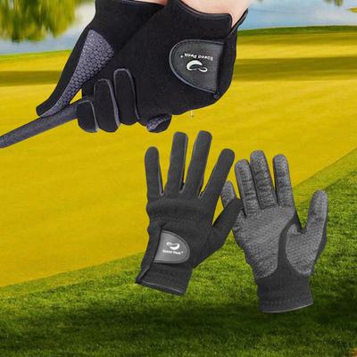 1 Pair Golf Gloves Warm Hitting Mitts Premium Grip Training