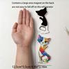 Enchanting Cat Acrylic Fridge Magnets Bottle Opener Embossing Hot Stamping Refrigerator Magnets Sticker Gift Home Decoration
