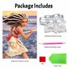 Disney Moana Creative Pearl Art Kit 5D DIY Pearl Embroidery Mosaic Cross-Stitch Kit for Home Decor