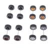 1Set Plastic Remote Control Car Modified Tires Diameter 14*5.5mm Diecast Alloy Car Hub