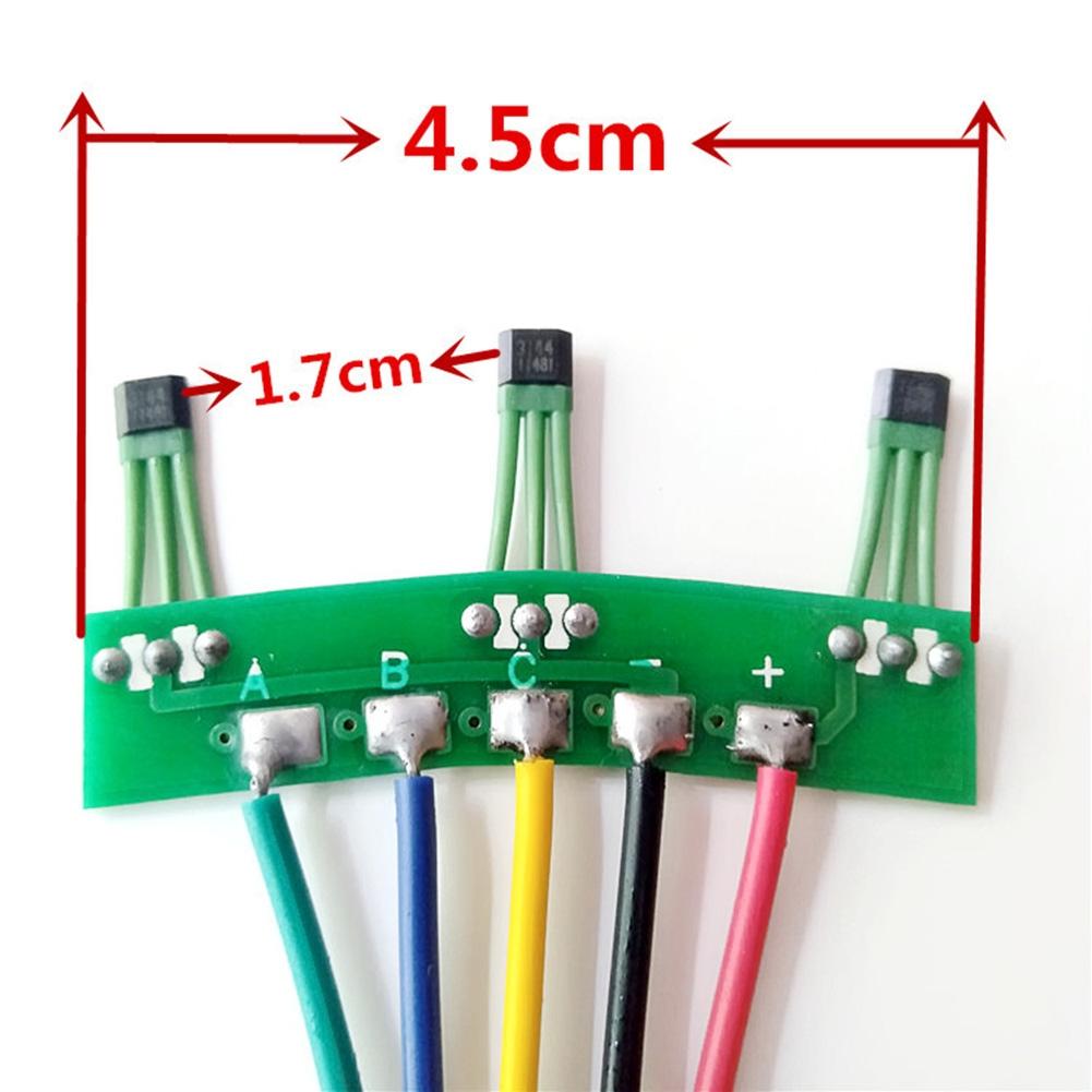 1pcs,Electric Vehicles Motor Hall Sensor With Board Cable 3144 3413 Hall Part
