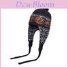 Strickmütze für Damen Mischung Warm Ohrenklappen Winter Beanie Herbst Mode Accessoires