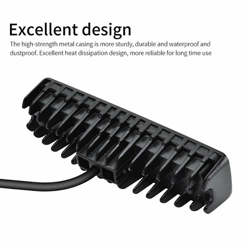 2Pcs 6Inch Led Work Light Spot Beam Bar Car Suv Offroad Driving Fog Lamps